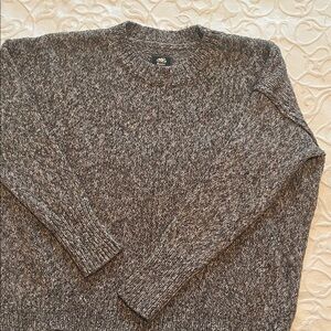 Roots Women's Gray Knit Crewneck Sweater